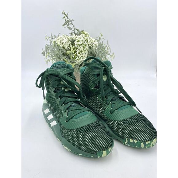 Adidas mens Green Pro Bounce 2019 Basketball sneakers M 6.5/wom 8 ART G26168 - Picture 1 of 16